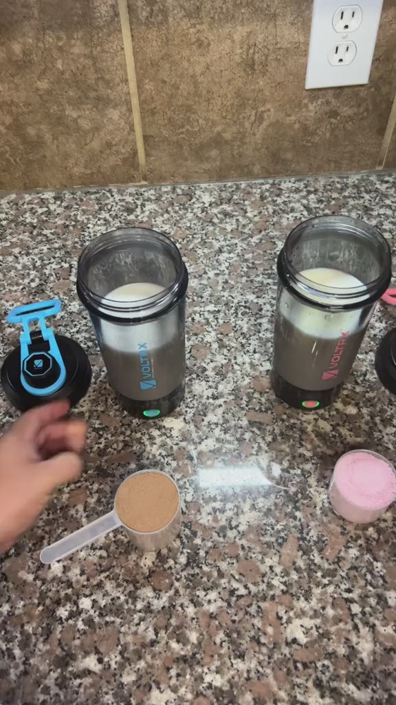 Portable Electric Protein Shaker Bottle – Smooth Shakes Anywhere, Anytime